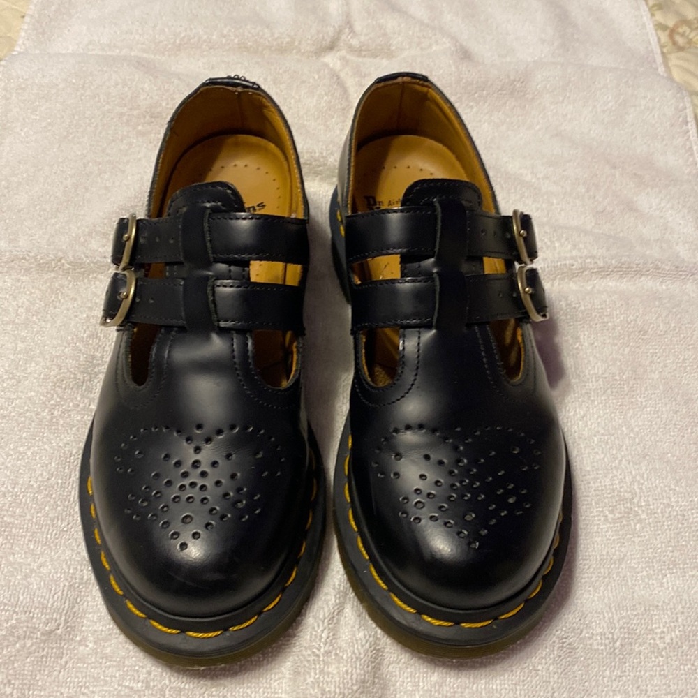 Mary Jane doc martens, worn once. Size 5, black